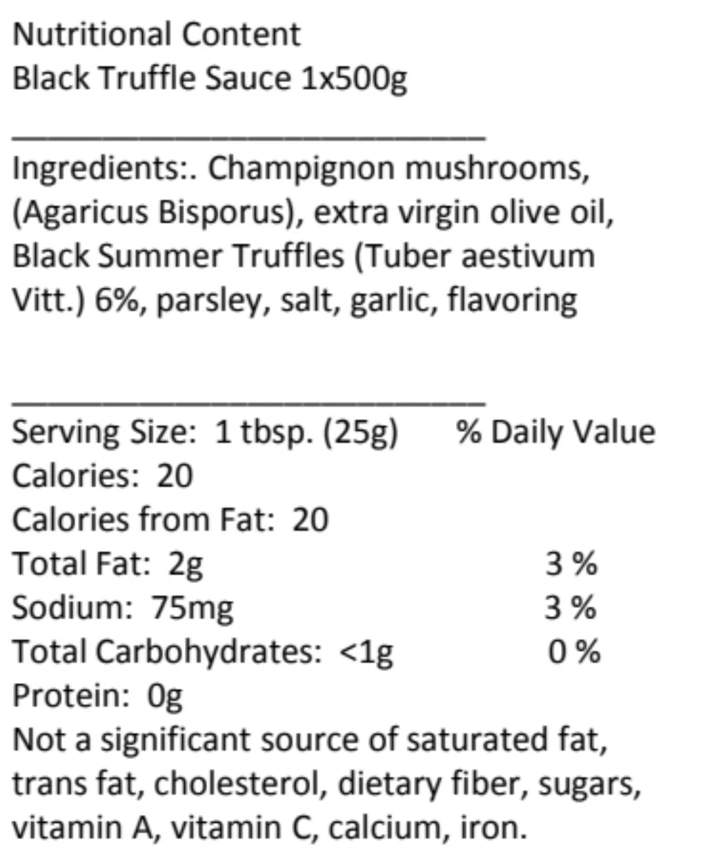 Black Truffle Sauce - Large Jar - Image 3