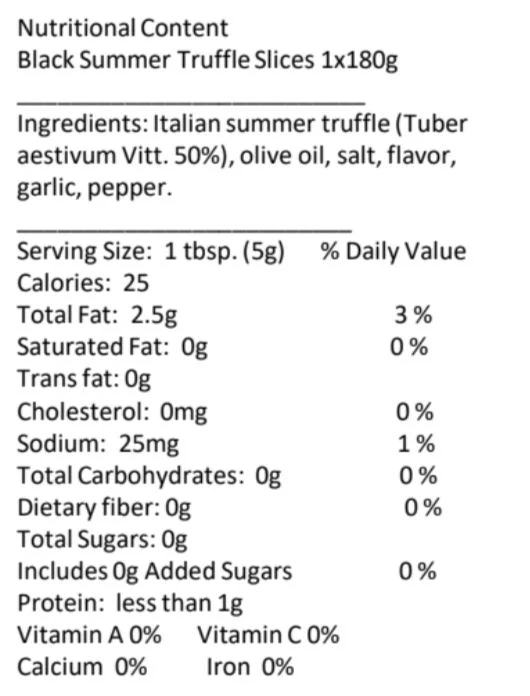 Black Summer Truffle Slices - Jar - Image 3