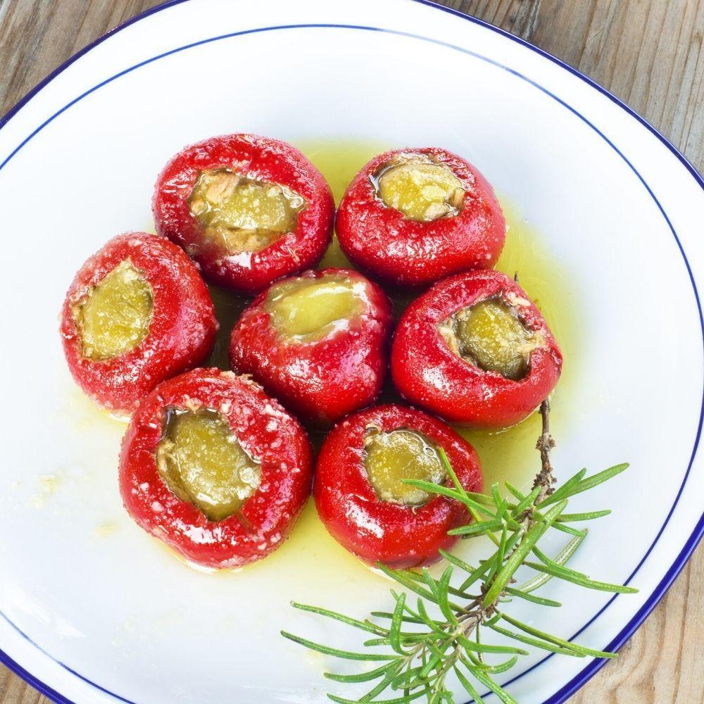 Chili Peppers Stuffed With Tuna - Jar - Image 2