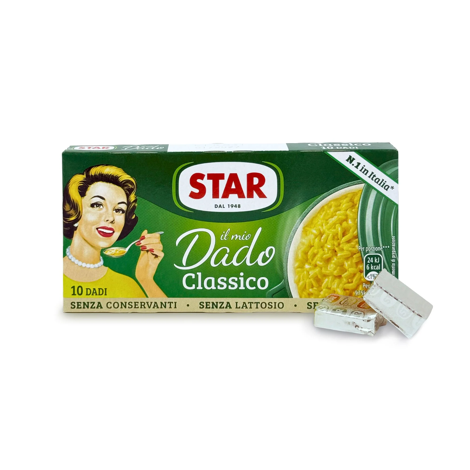Classic Buillon cubes- Dado Star (10 pack)
