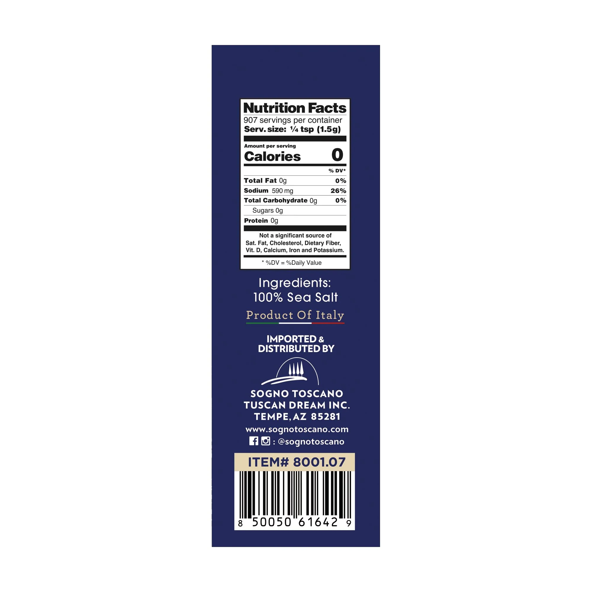 Coarse Kosher Mediterranean Sea Salt - Image 2