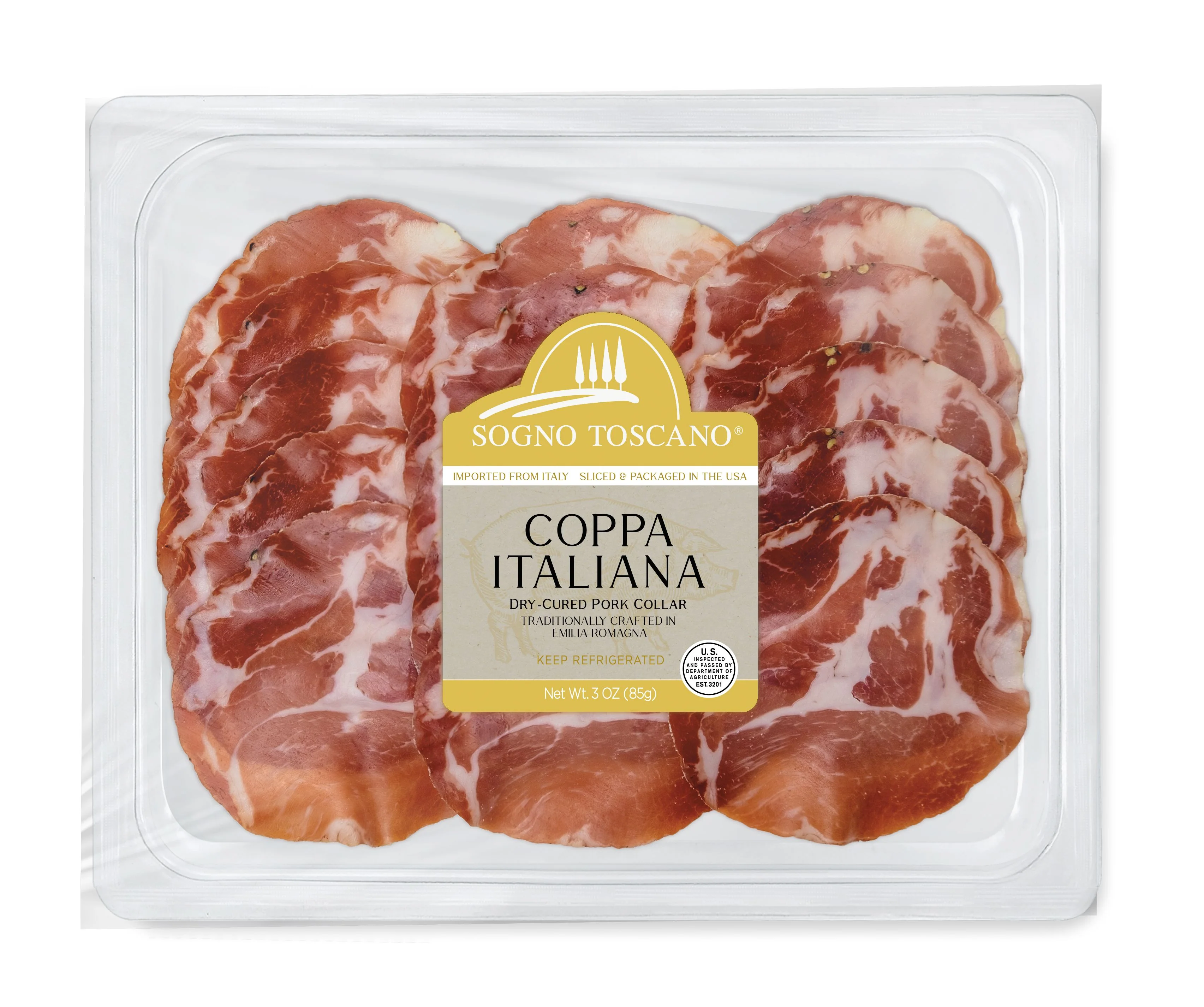 Italian Coppa Pre-sliced