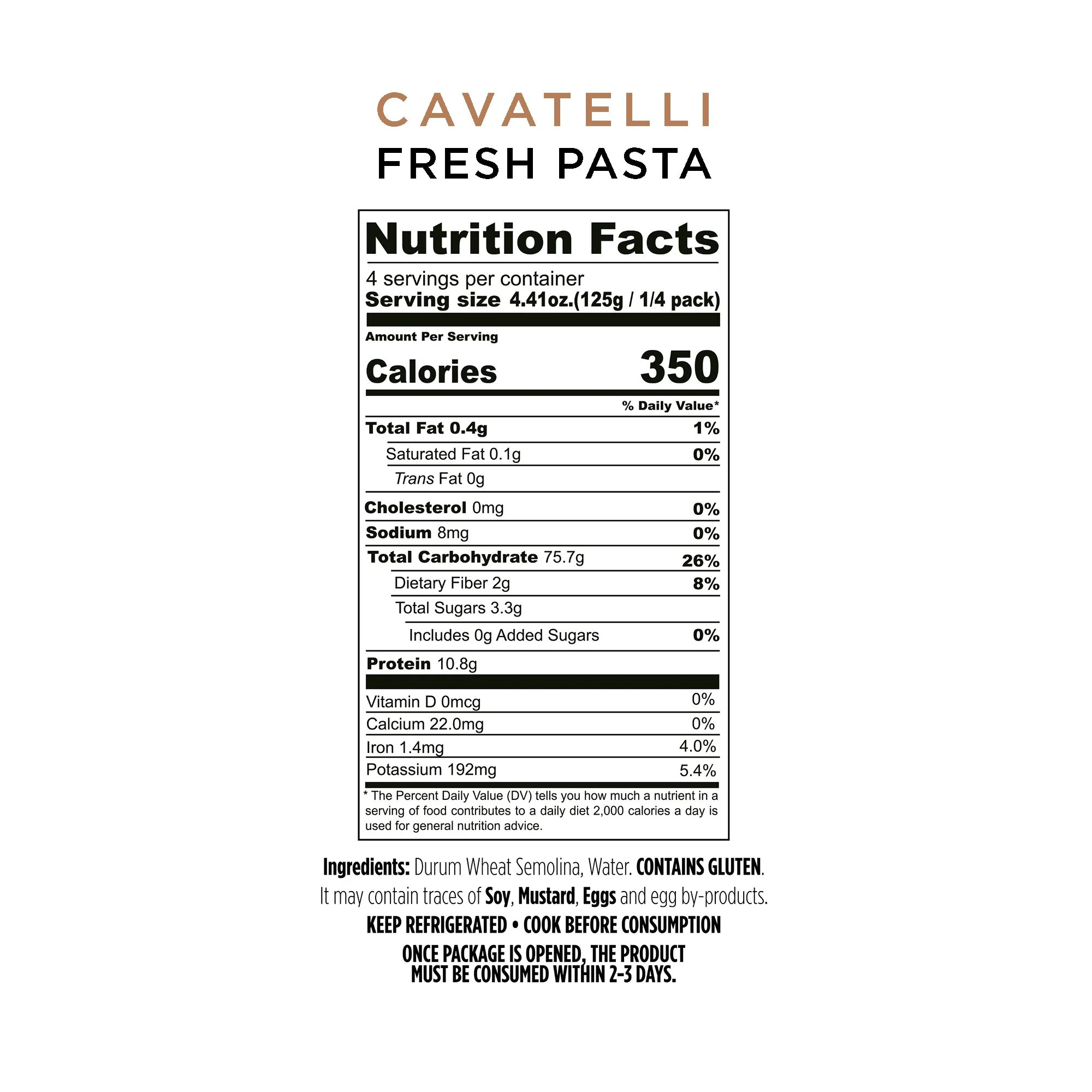 Fresh Cavatelli pasta - Image 3