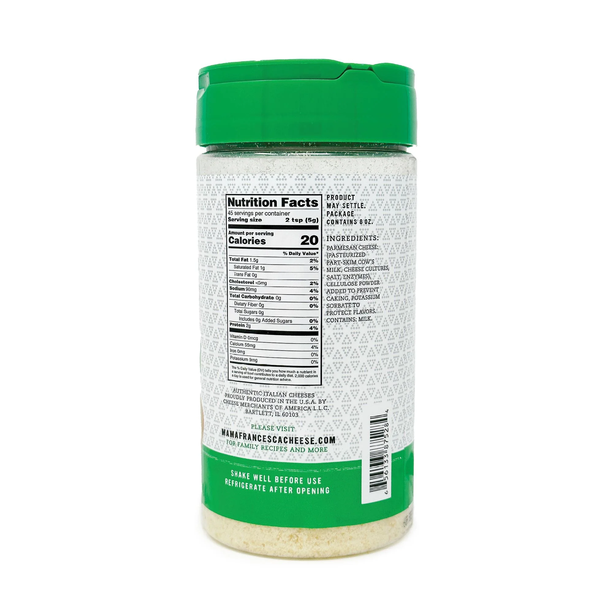 Mama Francesca Grated Parmesan - Image 2