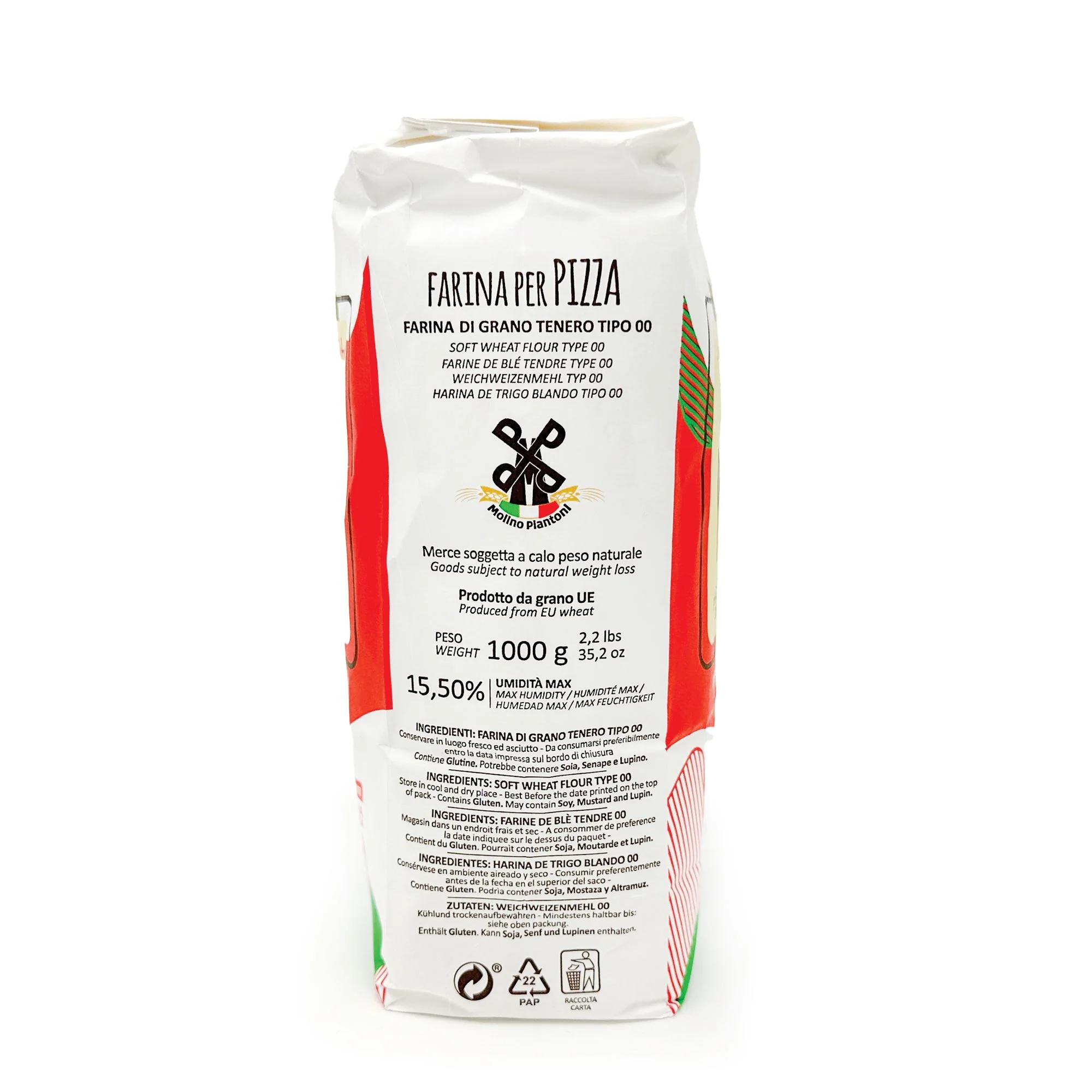 Molino Piantoni MD 00- Italian 00 pizza flour - Image 2