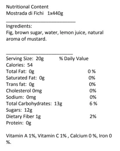 Mostarda Di Fichi (Fig Mustard) - Image 2