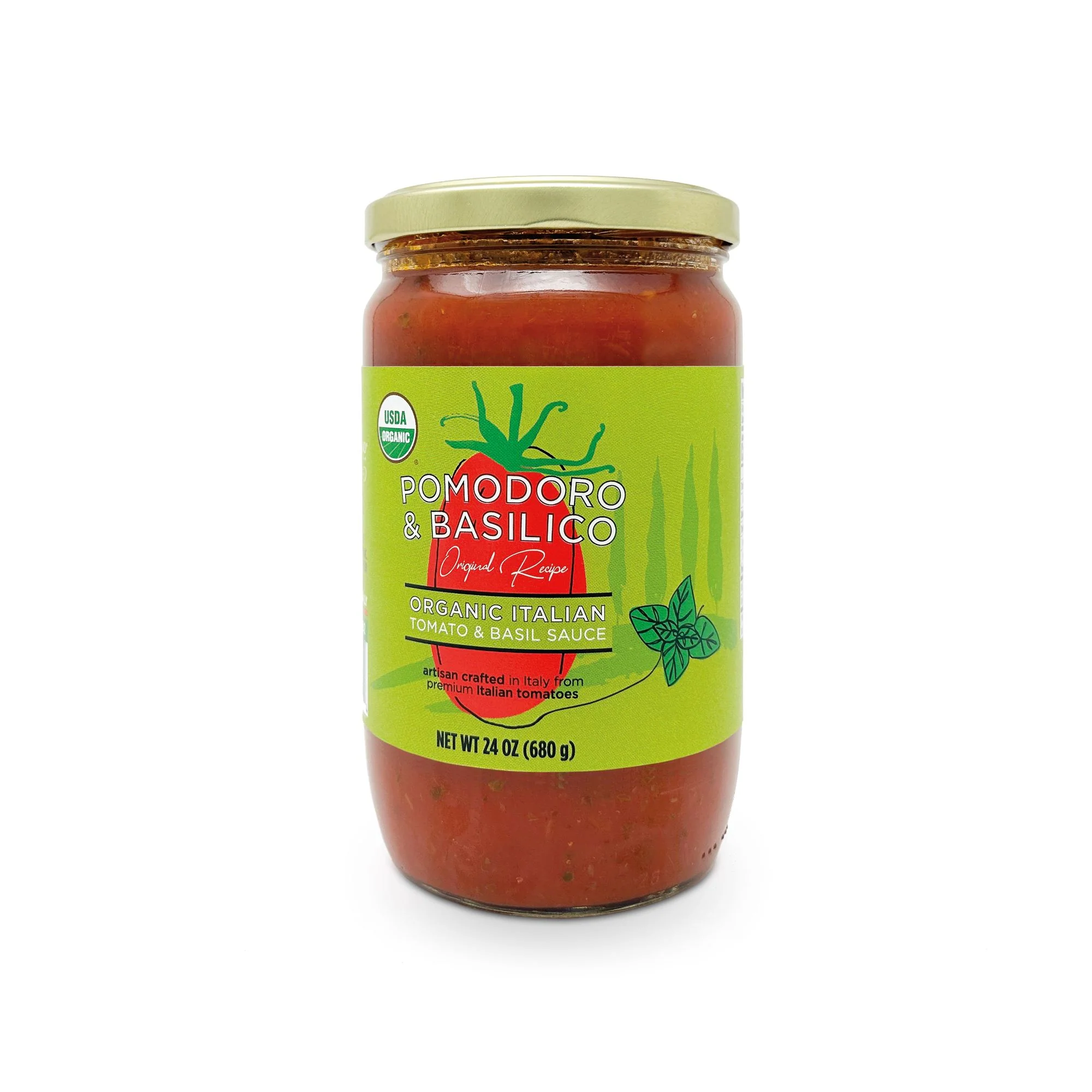 Organic Tomato & Basil Sauce