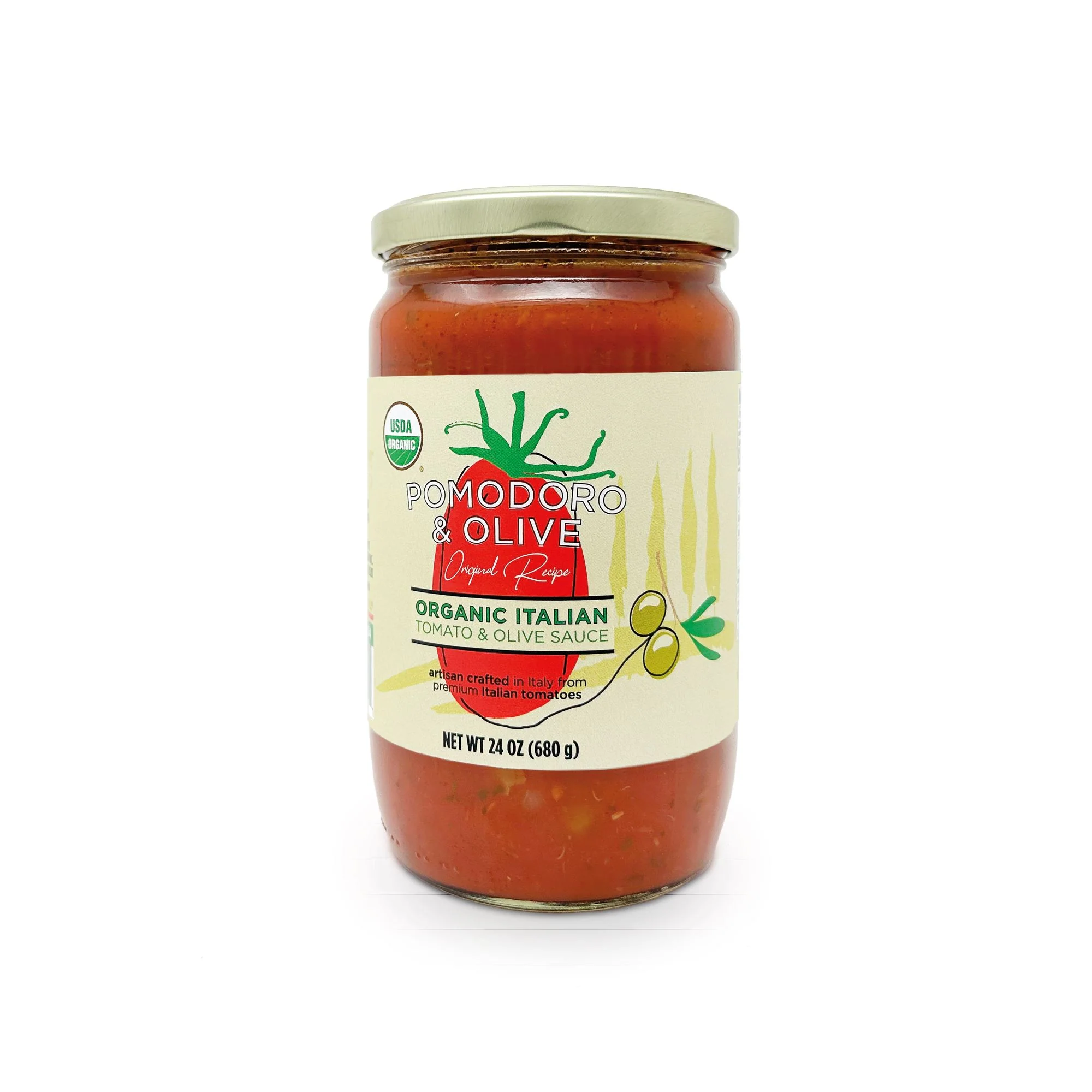 Organic Tomato & Olives Sauce