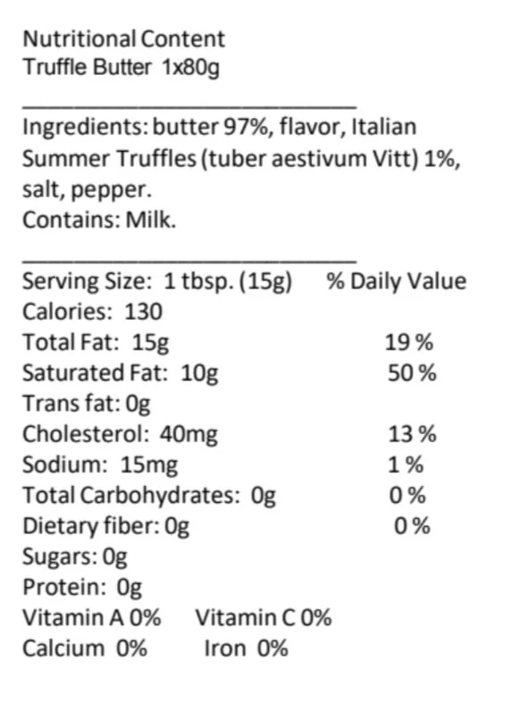 Truffle Butter - (Small) Jar - Image 3